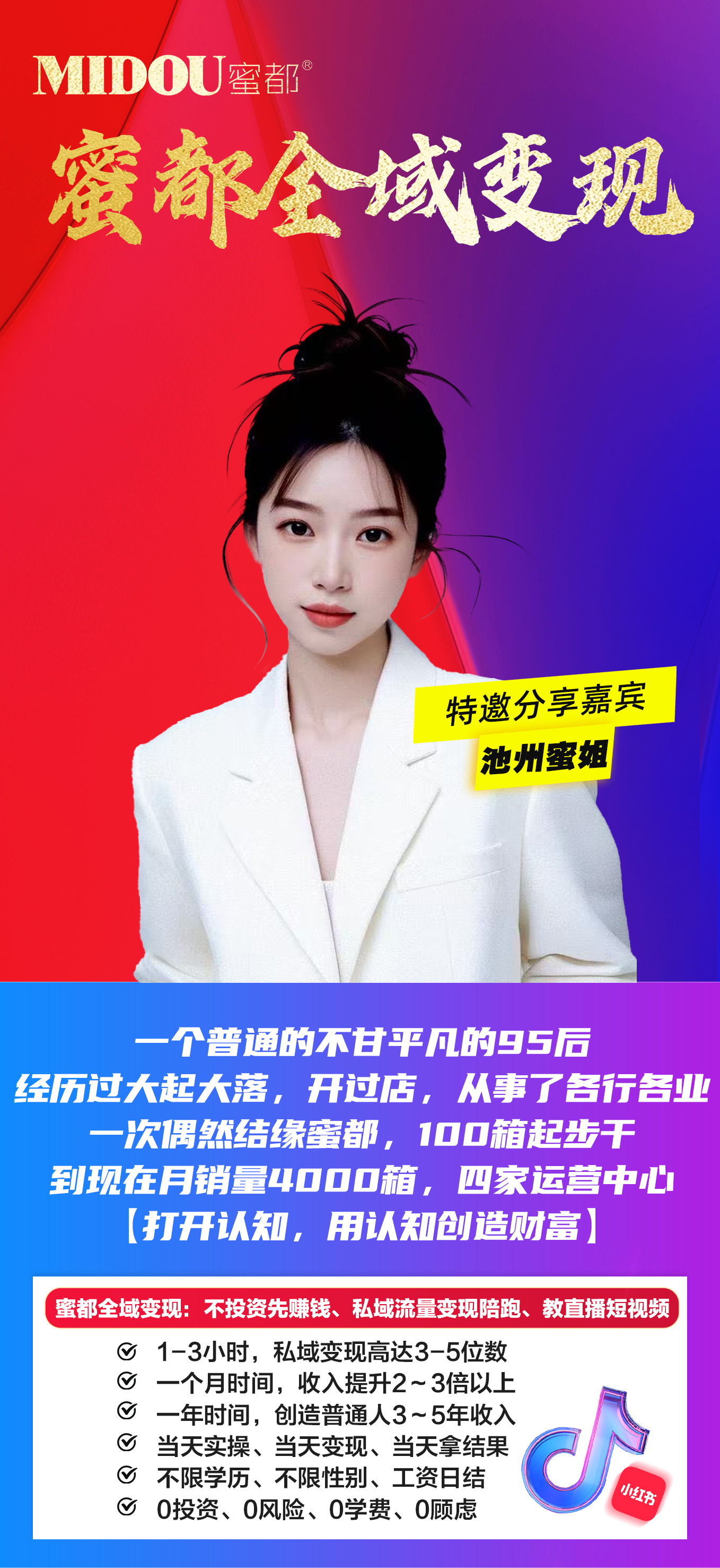 蜜都晨会251028-蜜姐-一个普通的不甘平凡的95后,经历过大起大落,开过店,从事了各行各业,一次偶然结缘蜜都,100箱起步干,到现在月销量4000箱,四家运营中心【打开认知,用认知创造财富】