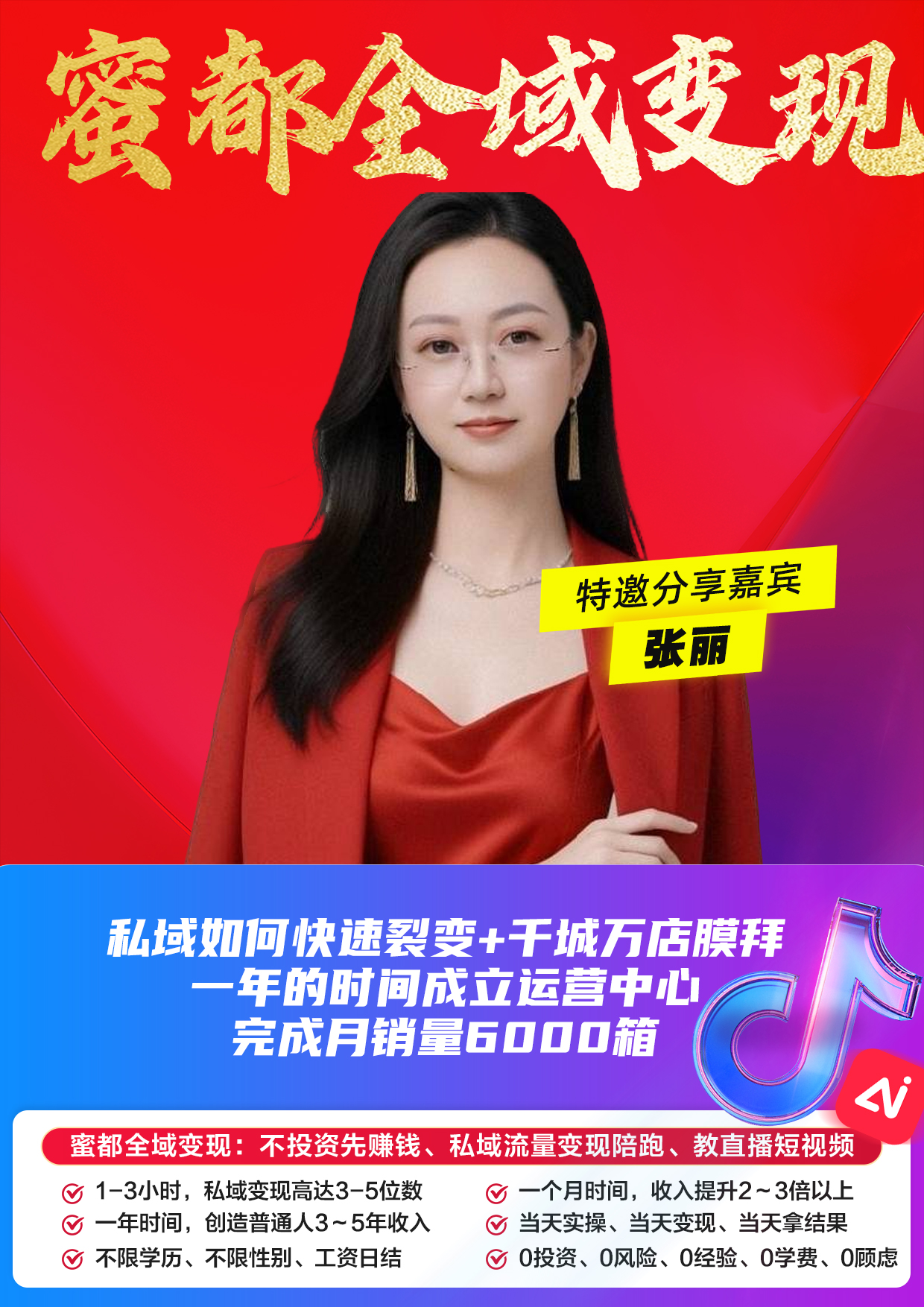 蜜都晨会260603-张丽-私域如何快速裂变+千城万店膜拜，一年的时间成立运营中心，完成月销量6000箱